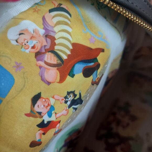 Disney Parks Pinocchio Loungefly Mini Backpack – Disney100 Magic Kingdom Movie - Picture 12 of 13